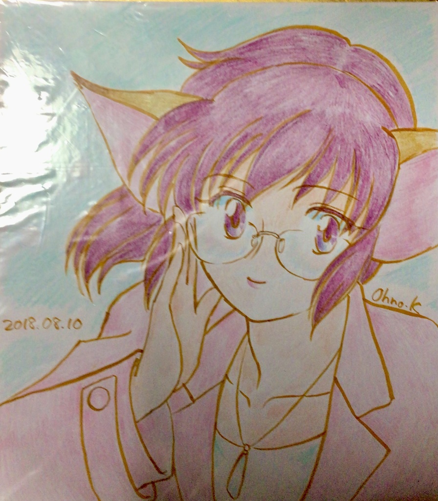 トリックスター色紙：基本職狐