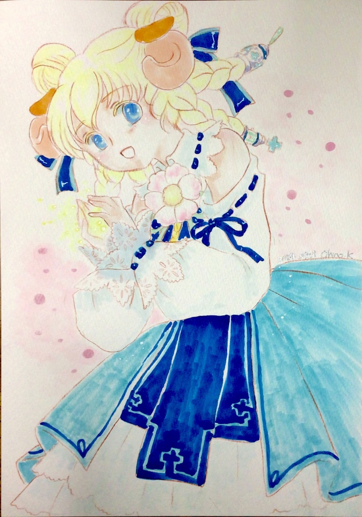 A4イラスト：トリックスター二次職羊さん