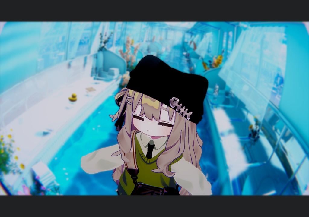 【無料】魚眼レンズ風ギミック