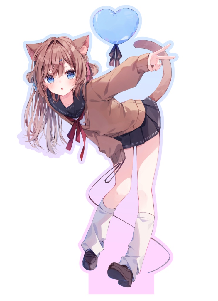 受肉体ちゃんアクスタ　風船