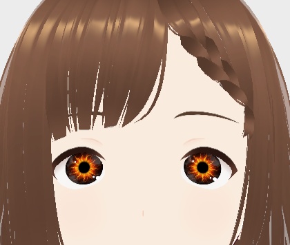 free eye texture for vroid - lava eyes