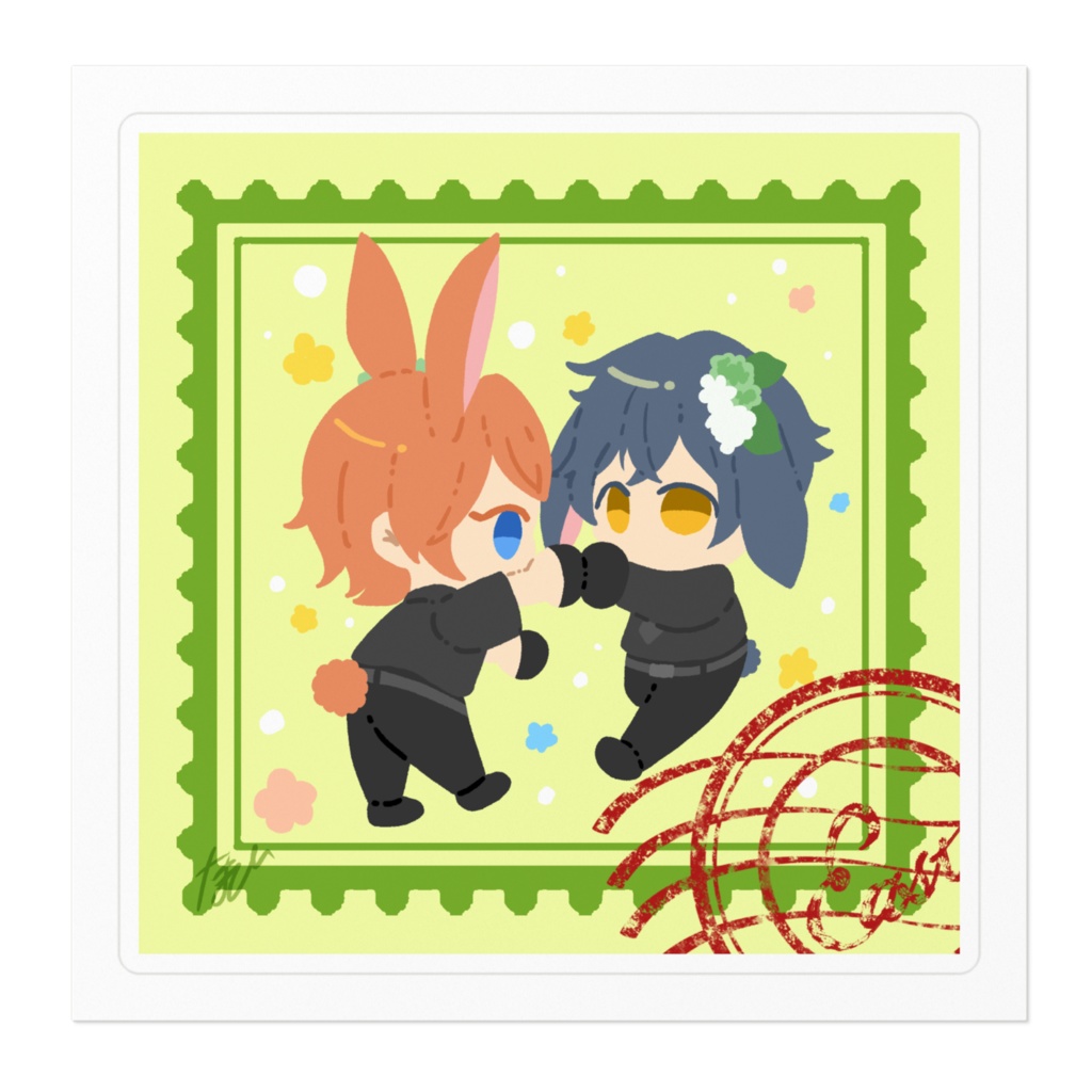 ビリグレステッカー