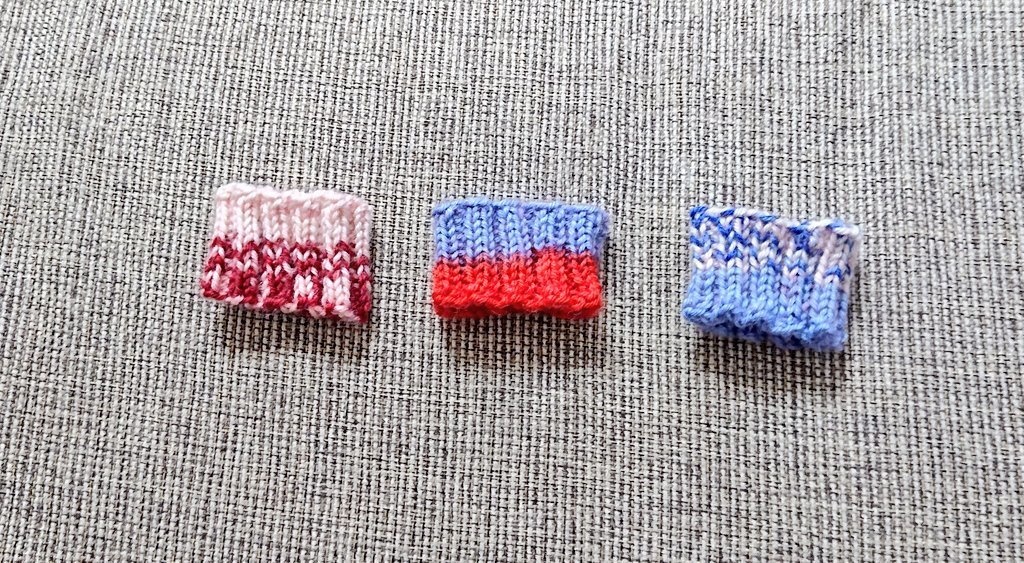 ぬいちゃんの帽子とネックウォーマー