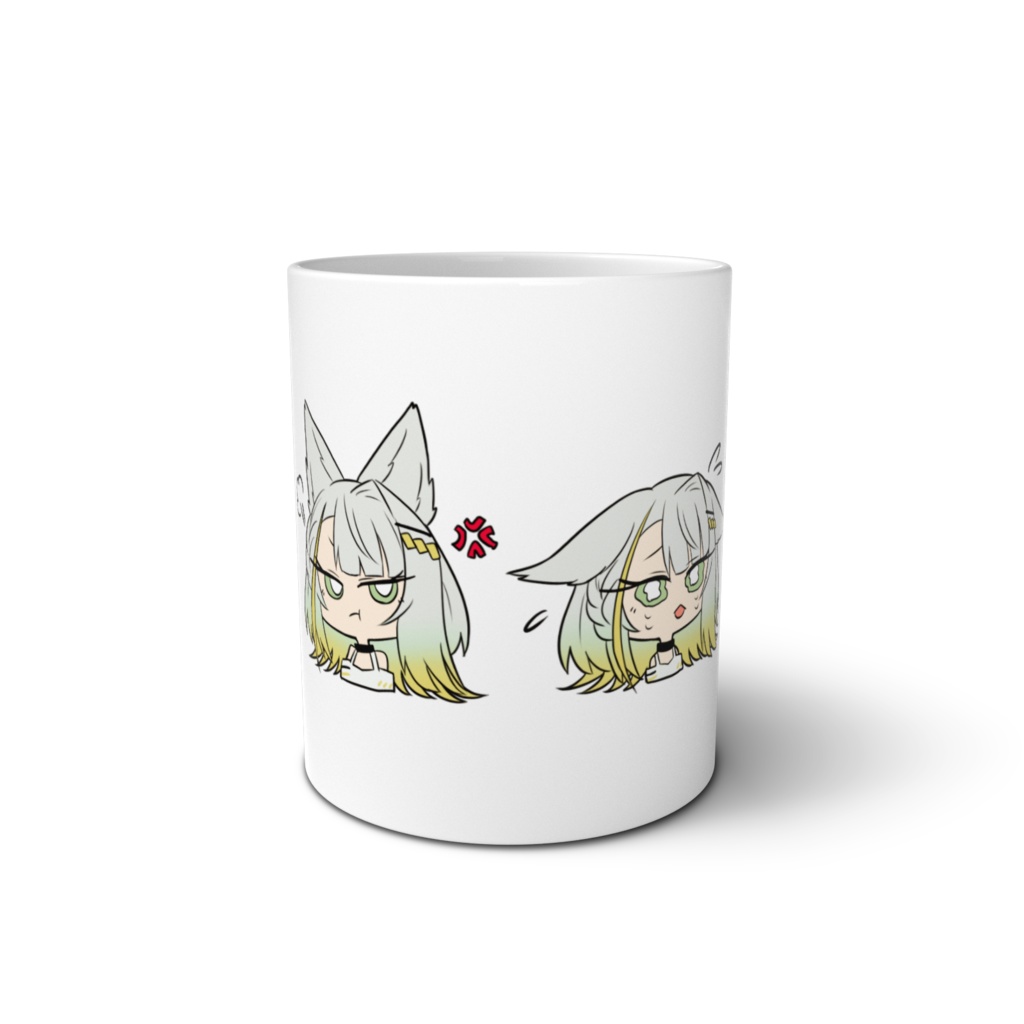 犬つのせ喜怒哀楽マグカップ