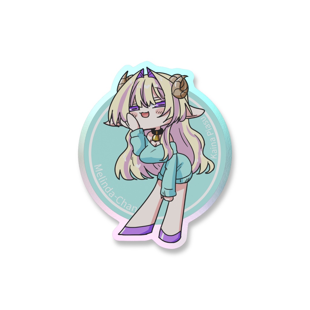 メリンダちゃんステッカー