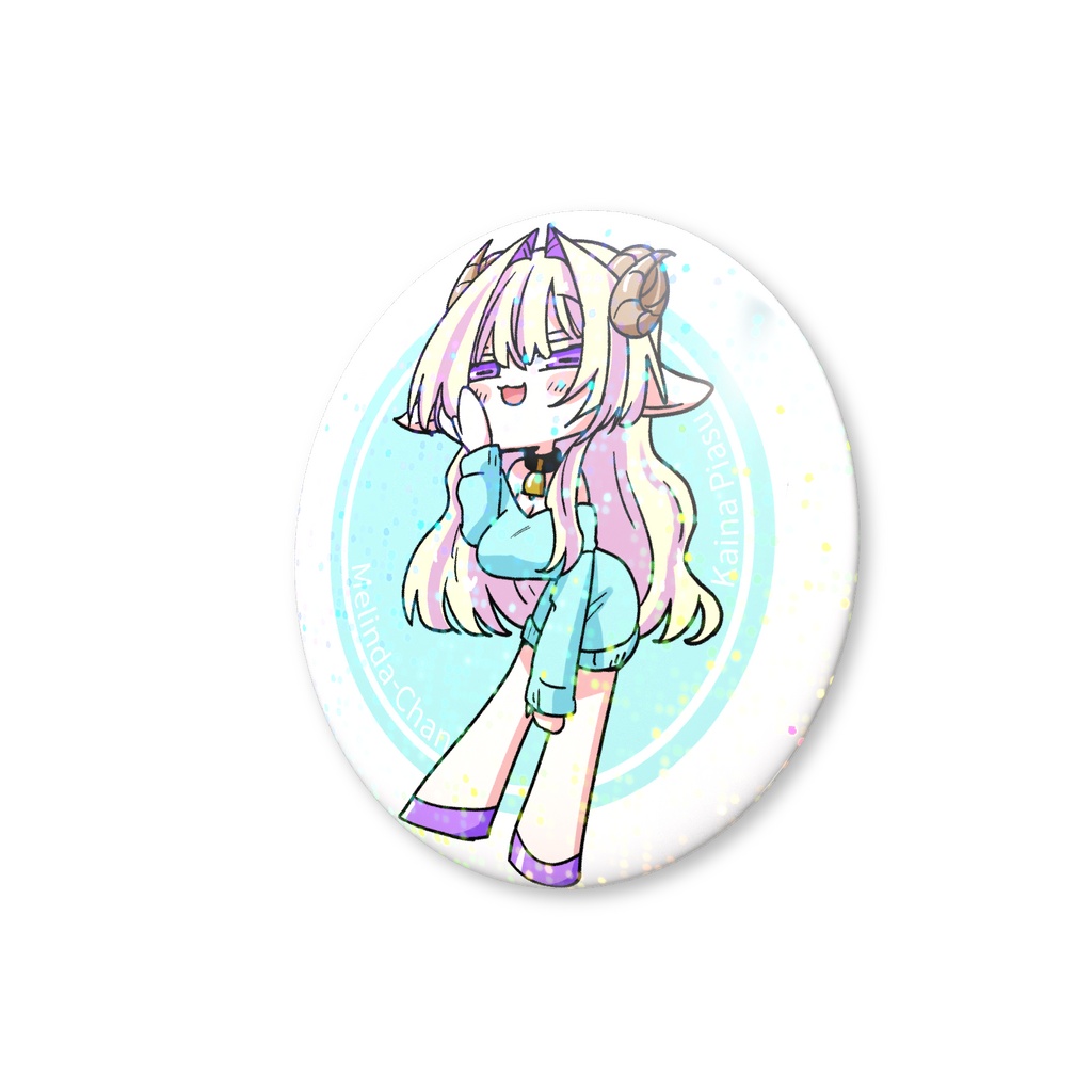 メリンダちゃん缶バッジ