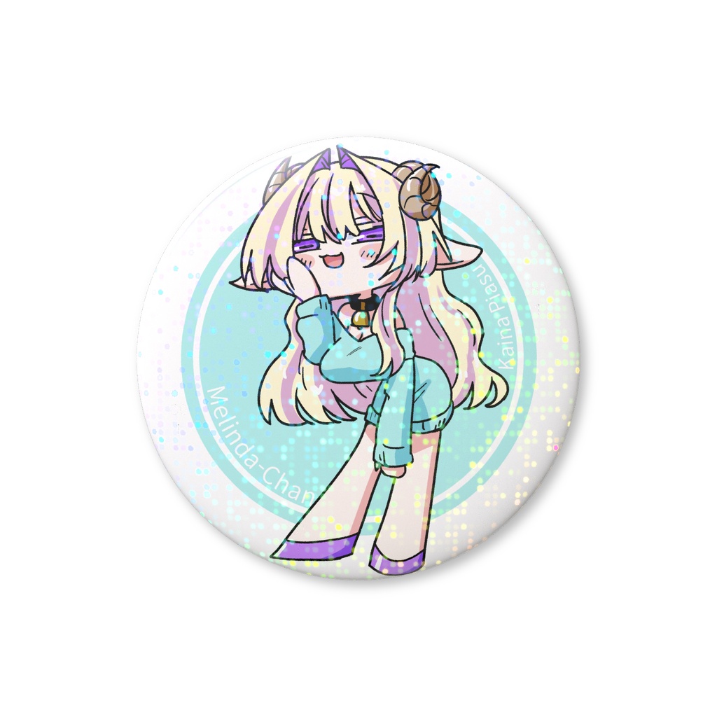 メリンダちゃん缶バッジ