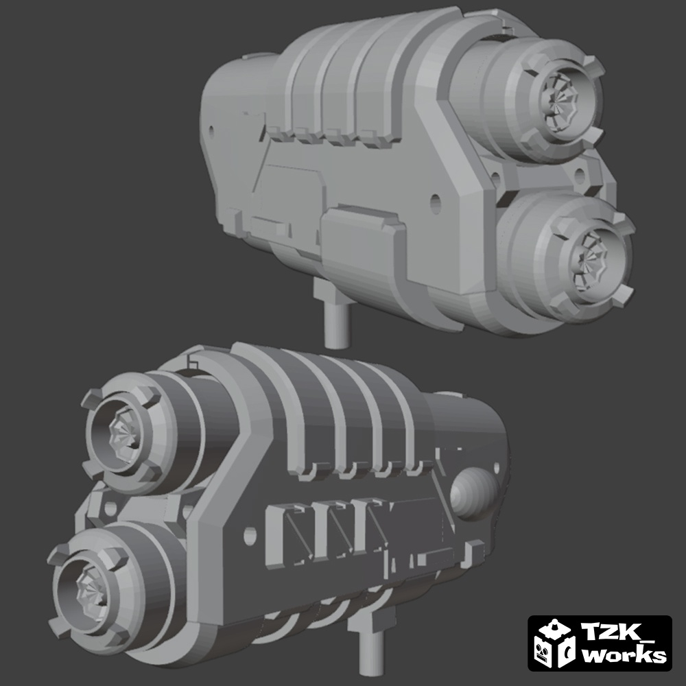 マリンブースター【オリジナル3Dプリント品】