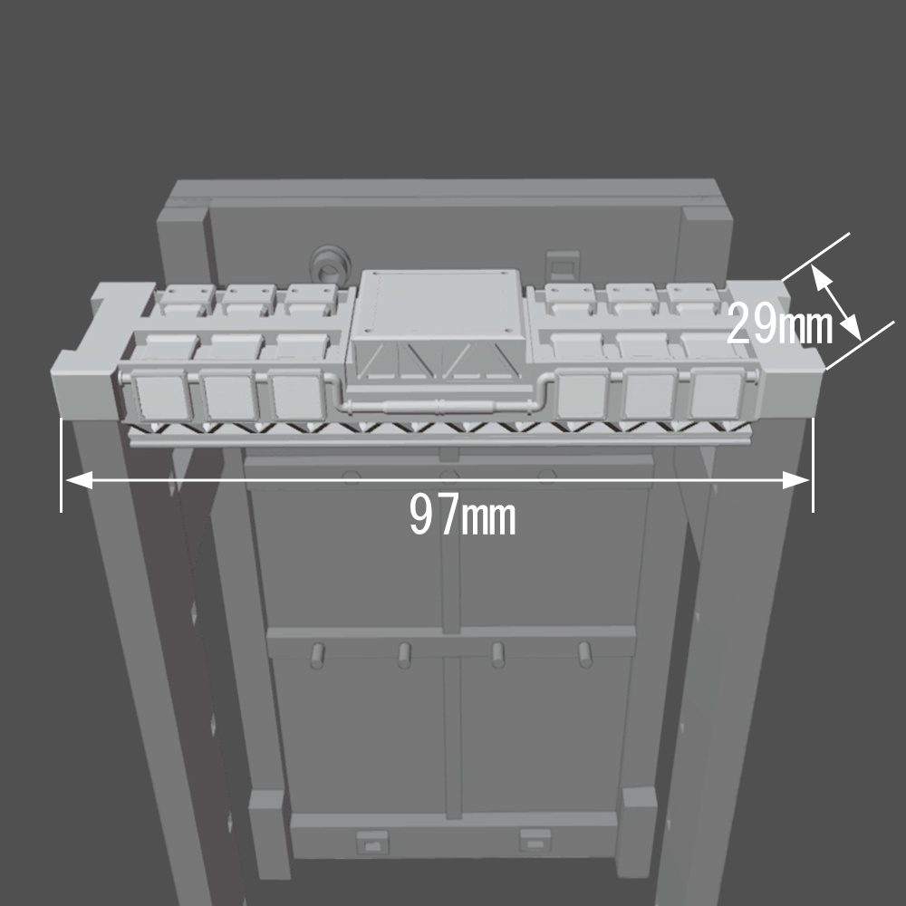 ディスプレイアクセサリー2ライトベース【オリジナル3Dプリント品】