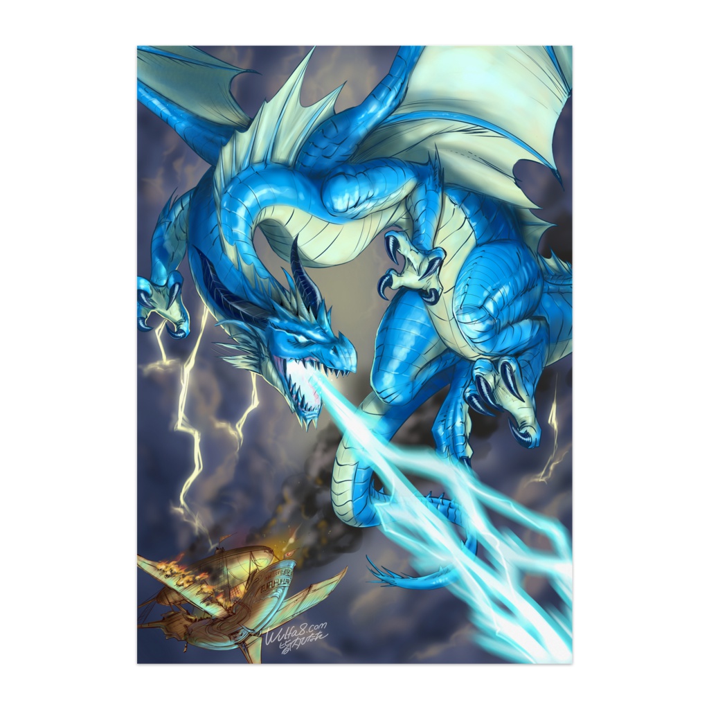 ブルードラゴン ポスター