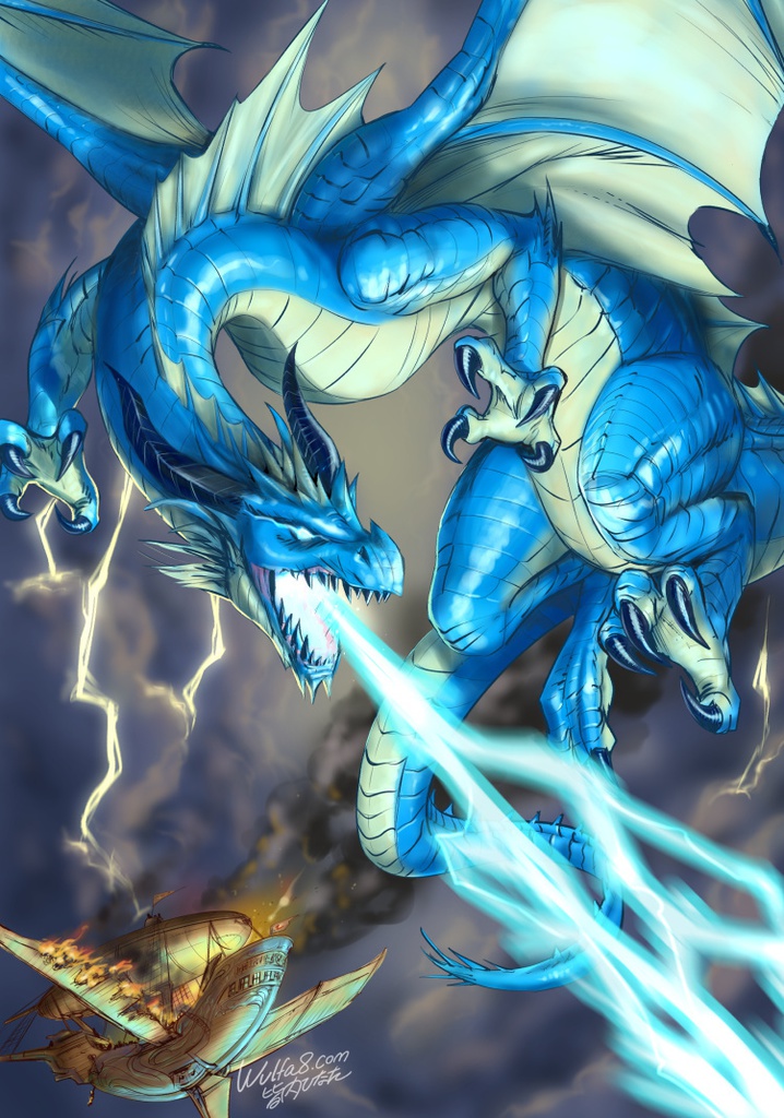 ブルードラゴン ポスター