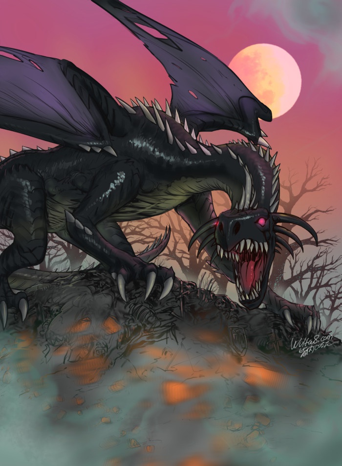 ブラックドラゴンTシャツ