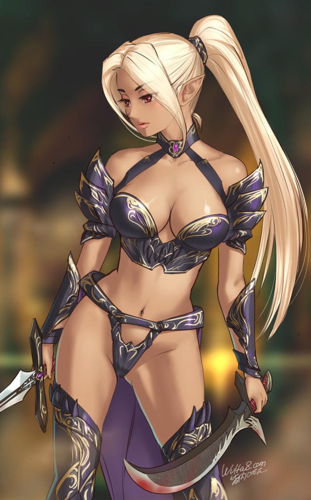 ダークエルフTシャツ