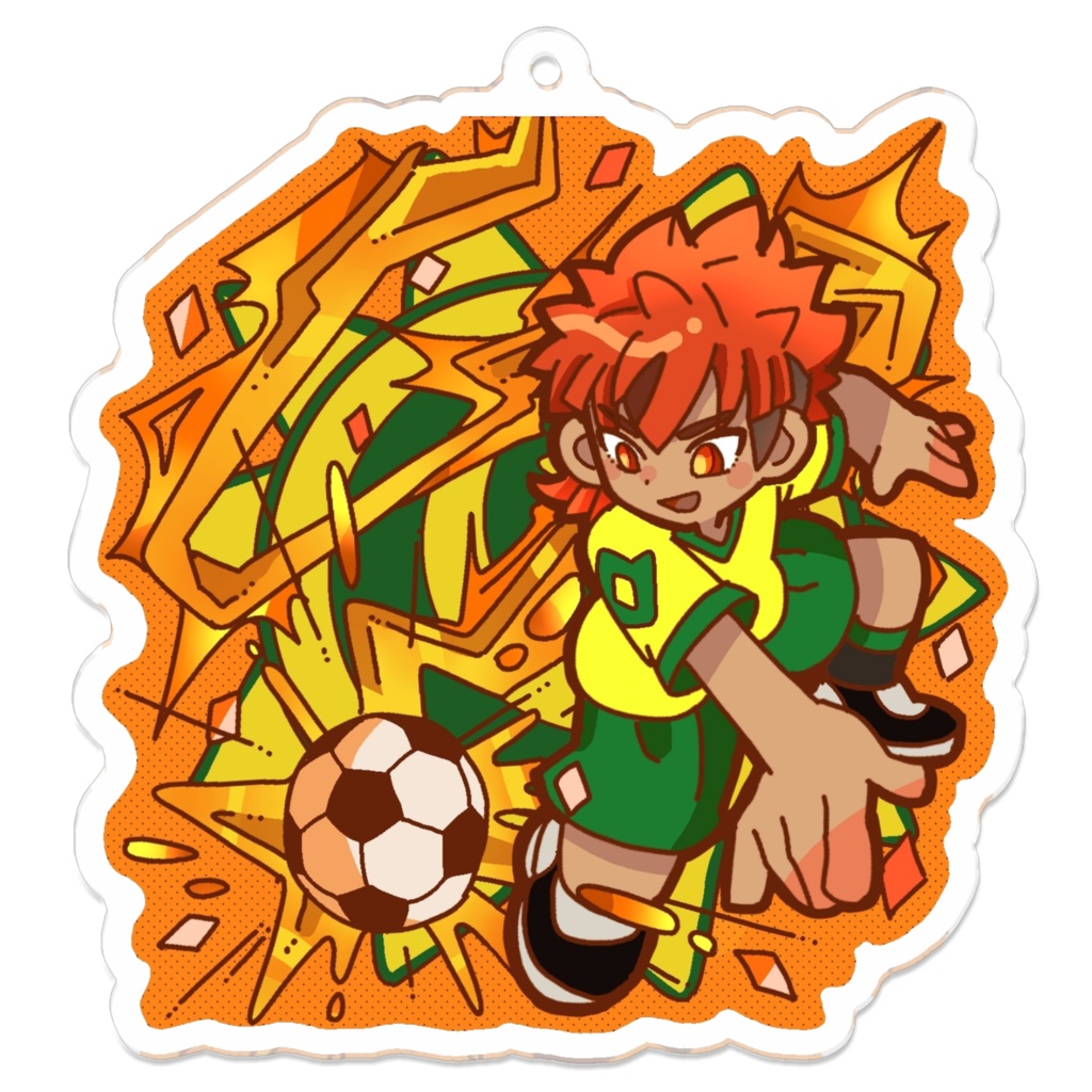 アクリルキーホルダー(ブラジル代表)