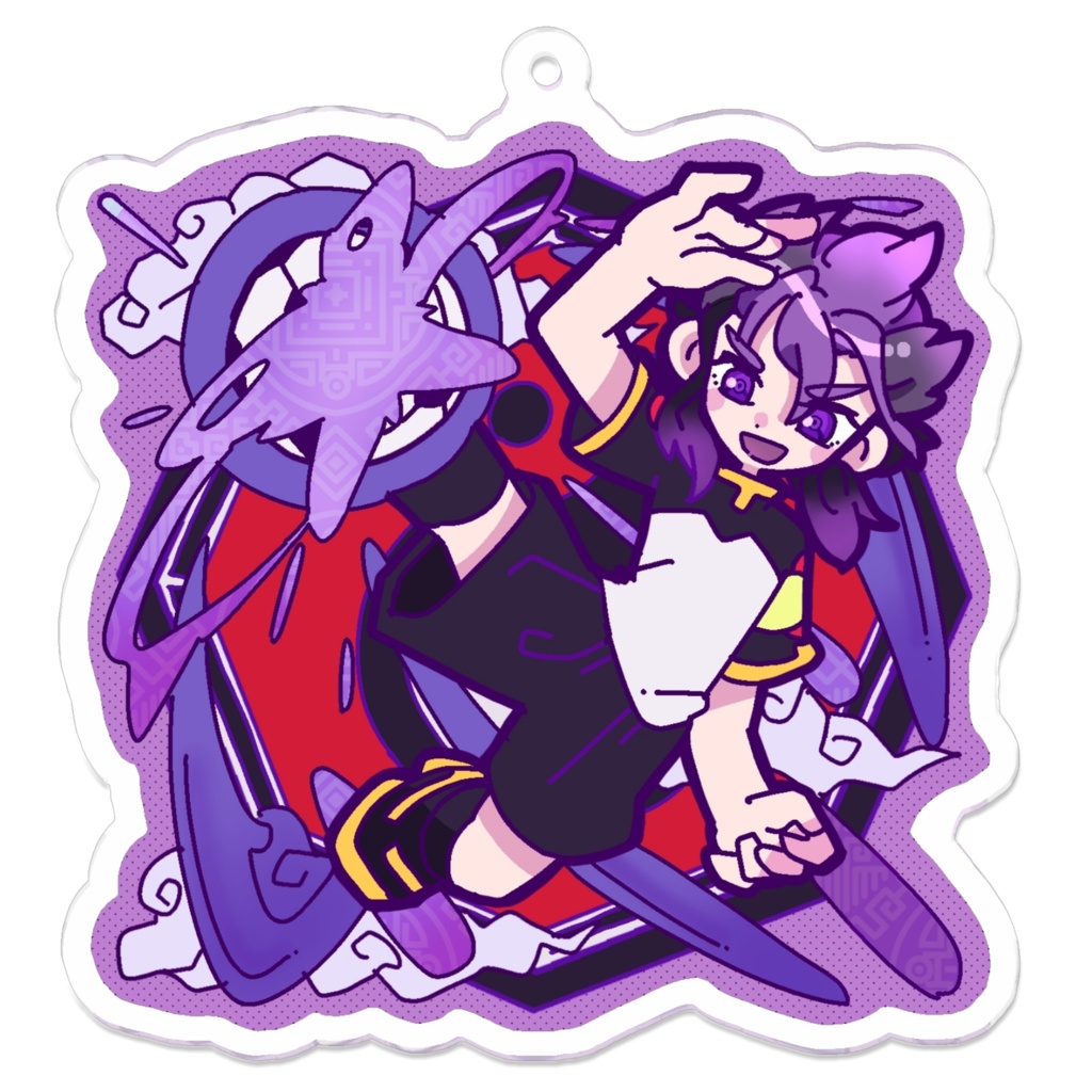 アクリルキーホルダー(中国代表）