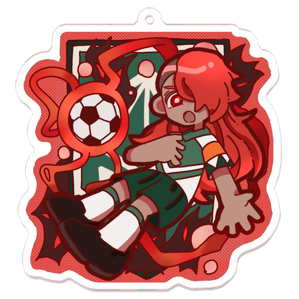 アクリルキーホルダー(ウズベキスタン代表）