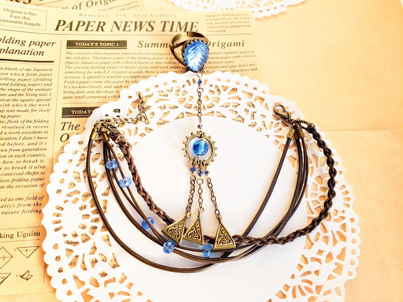 魔法使いの腕飾り【水】指輪・腕輪・複合アクセサリー