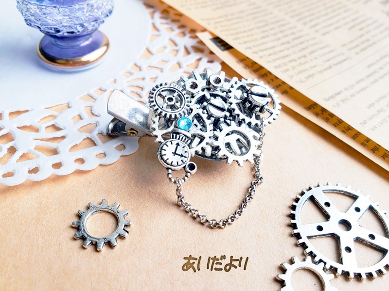 歯車の胸飾り　改二　ブローチ