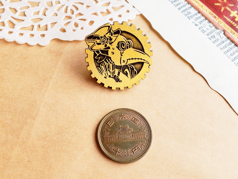 ペストマスクピンバッジ【リニューアル】オリジナルマーク