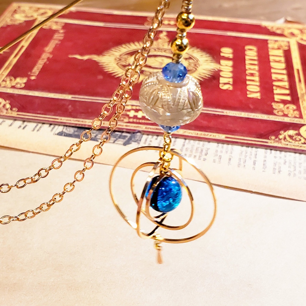 天文学者の胸飾り【ファンタジー】ブローチ ハットピン ストールピン