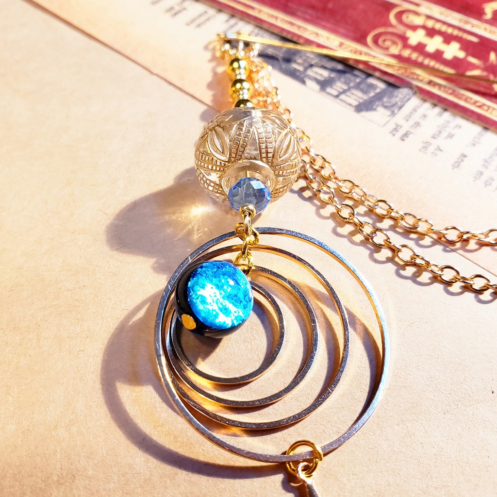 天文学者の胸飾り【ファンタジー】ブローチ ハットピン ストールピン