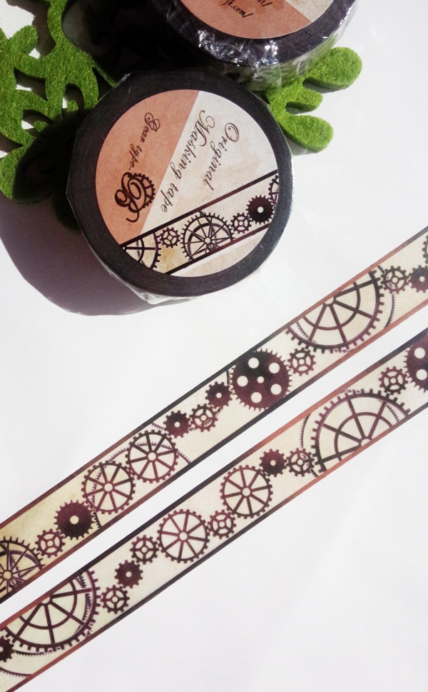 歯車マスキングテープ