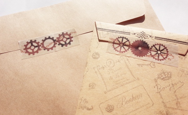 歯車マスキングテープ