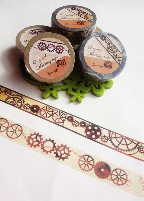 歯車マスキングテープ