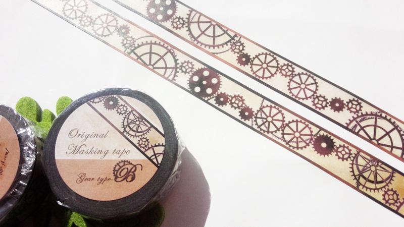 歯車マスキングテープ