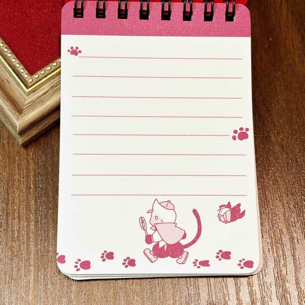 ねこ探偵シャムロックのキラキラメモ帳