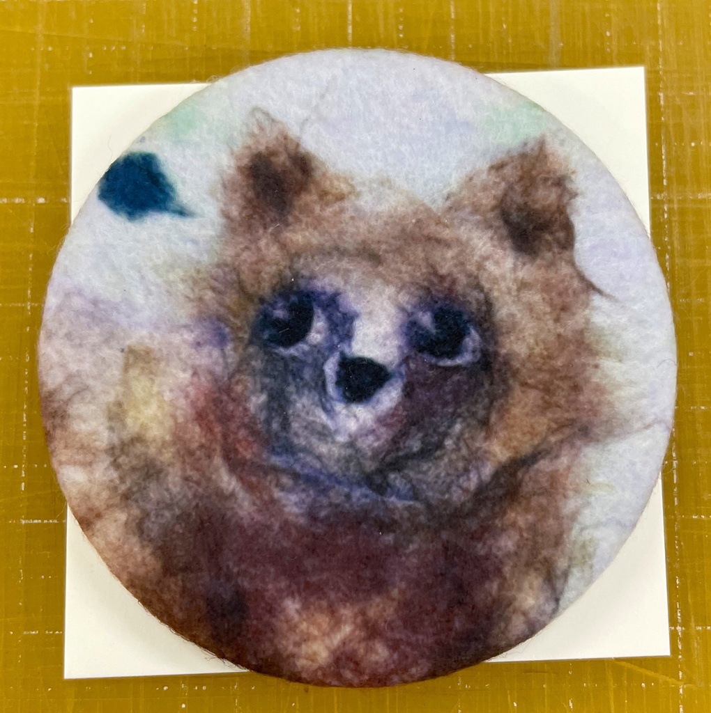 フェルト缶バッジ 5種類あり