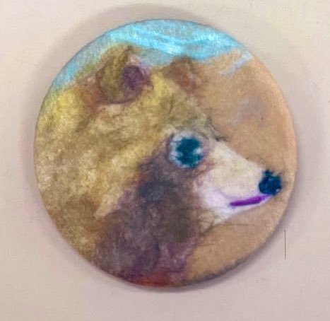 フェルト缶バッジ　5種類あり