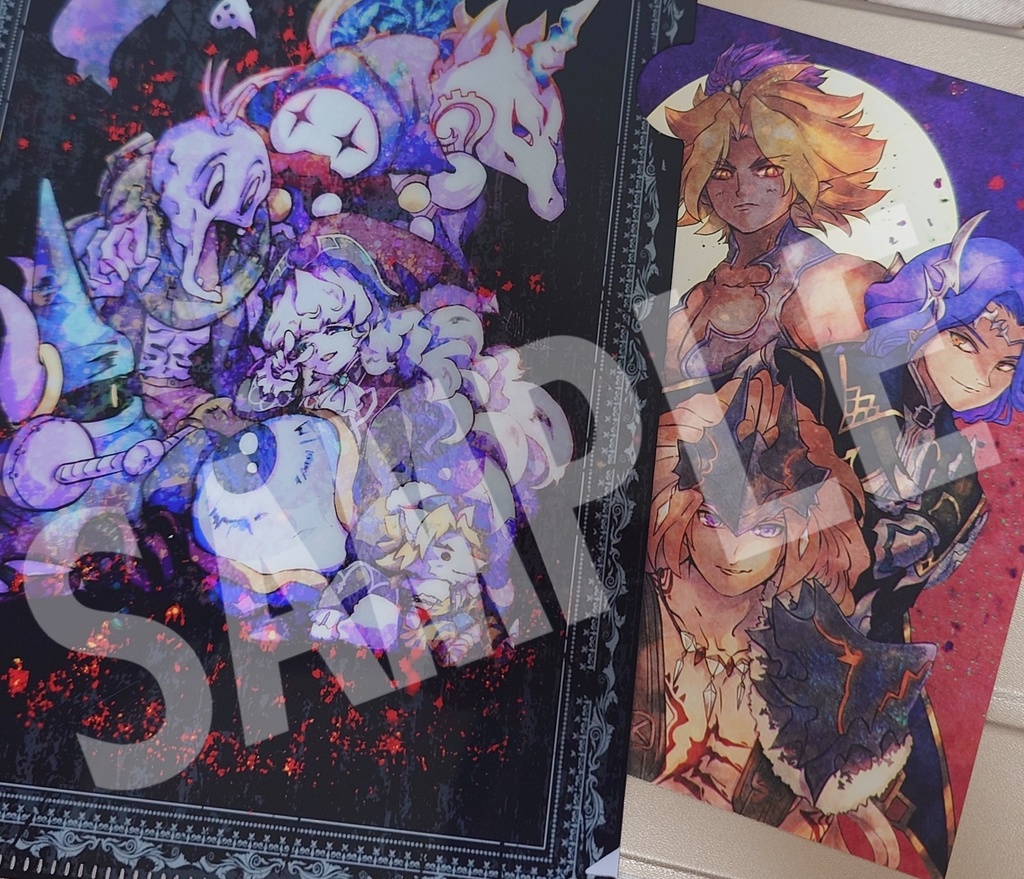 クリアファイル(ネクロマンサー)