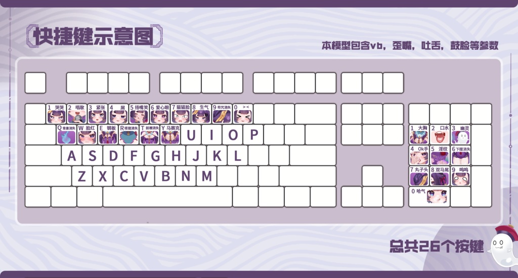 【Live2D model】Little zombie