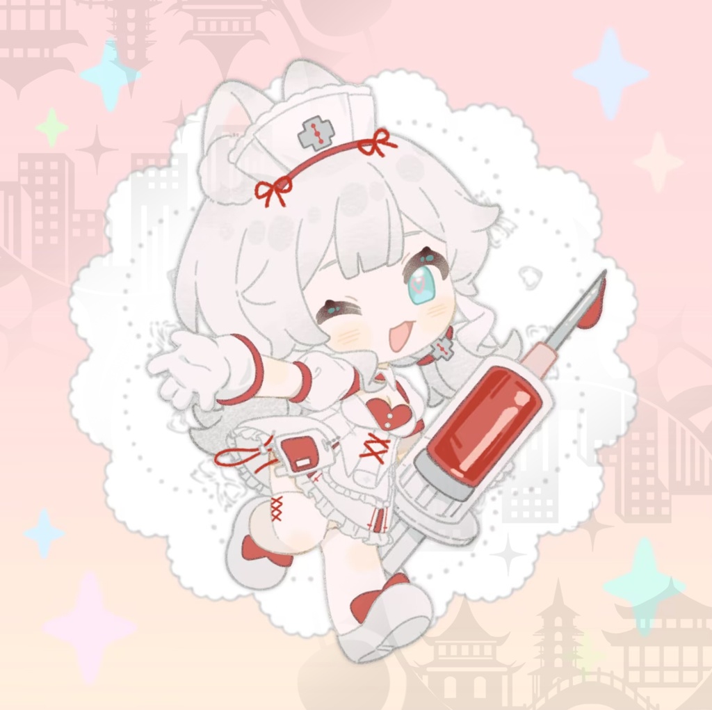 【Live2D model】Nurse Miss Rabbit