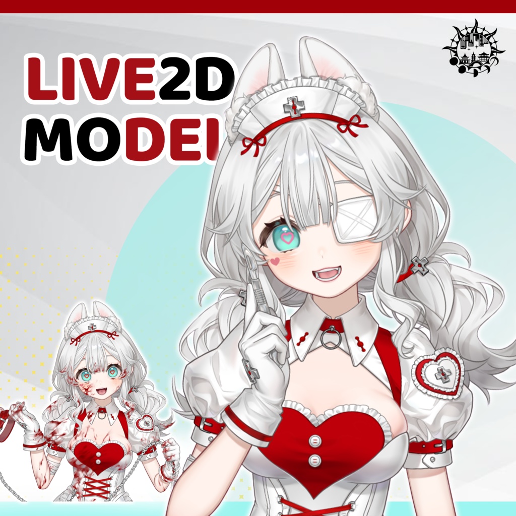 【Live2D model】Nurse Miss Rabbit