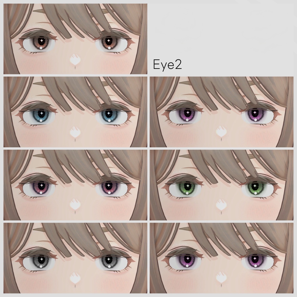 【Elioska対応】Star Eyes + Simple MakeUp