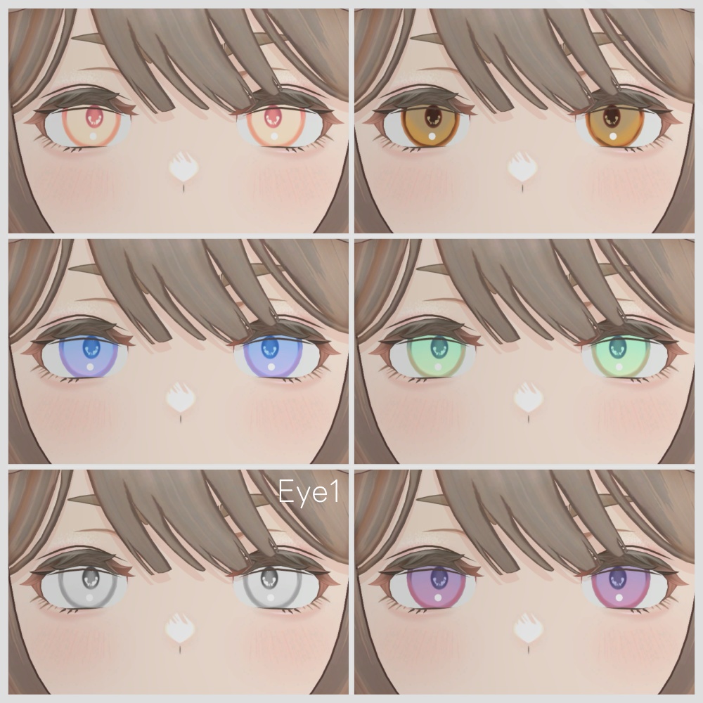 【Elioska対応】Star Eyes + Simple MakeUp