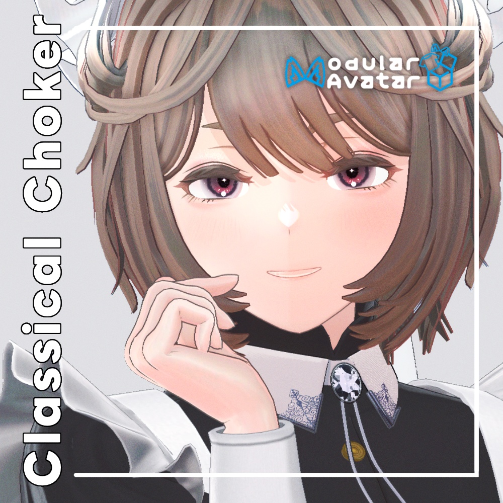 【3D】Classical Choker(Lapwing/Elioska対応)