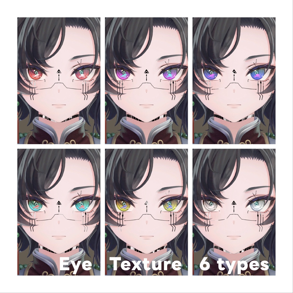 【墨惺専用】Cyber=Eye&Tattoos【Texture】