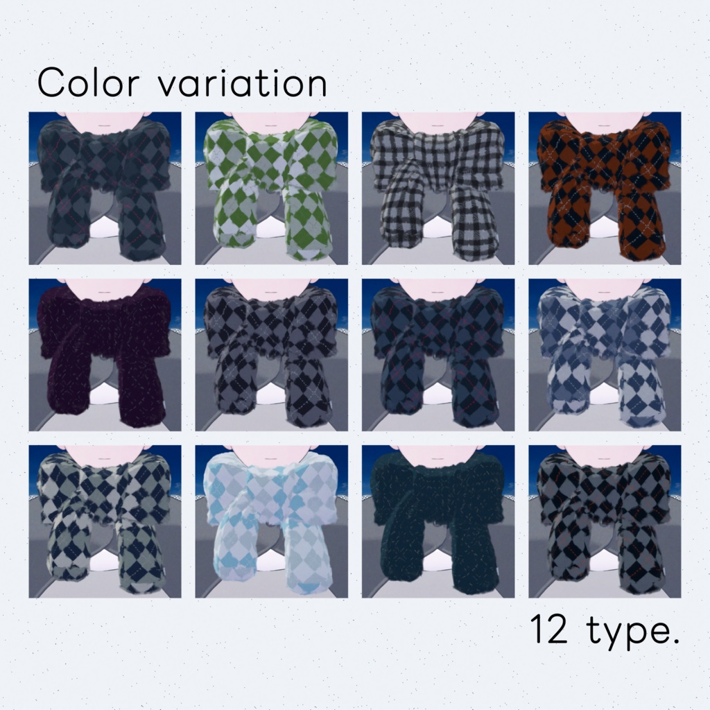 【3D】RibbonMuffler【MA対応】