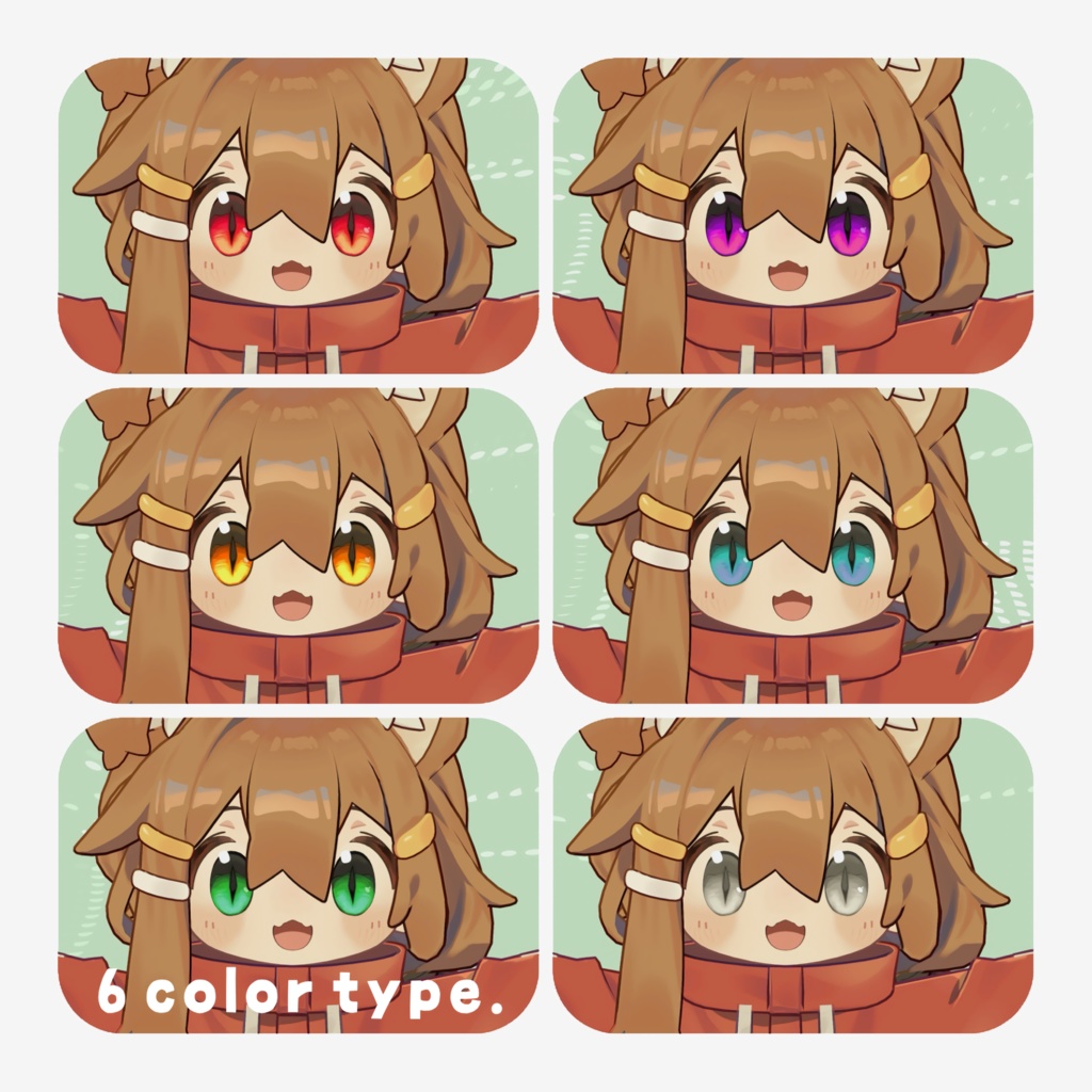 【まめひなた対応】まめドラゴンアイ【テクスチャ】