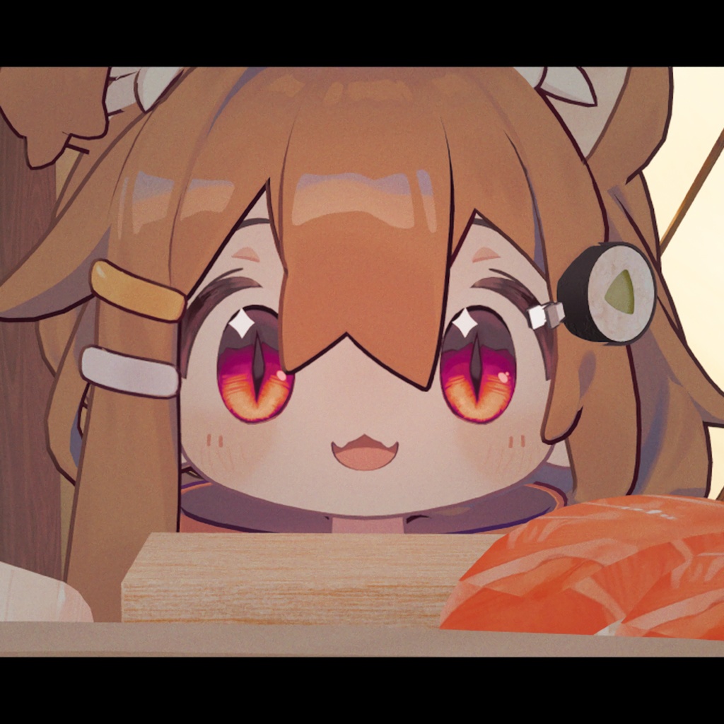 【3D】まきずしヘアピン【MA対応】