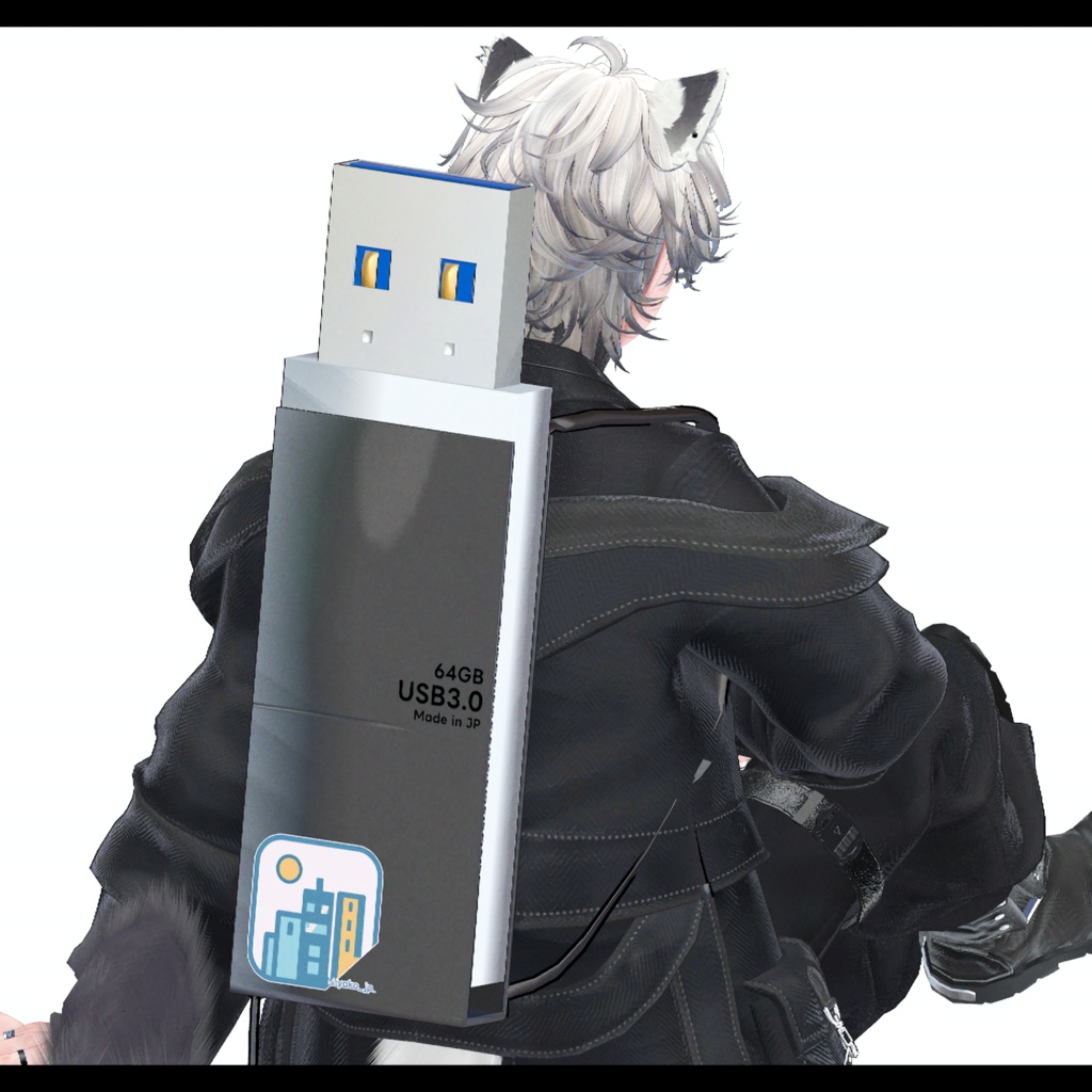 【3D】:USB-Backer//RE.2【MA対応】(9体セミ対応)