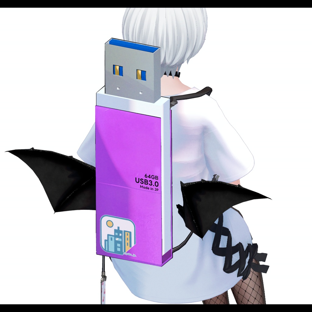 【3D】:USB-Backer//RE.2【MA対応】(9体セミ対応)