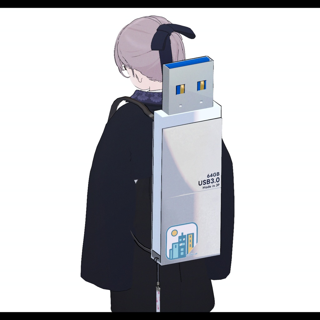 【3D】:USB-Backer//RE.2【MA対応】(9体セミ対応)