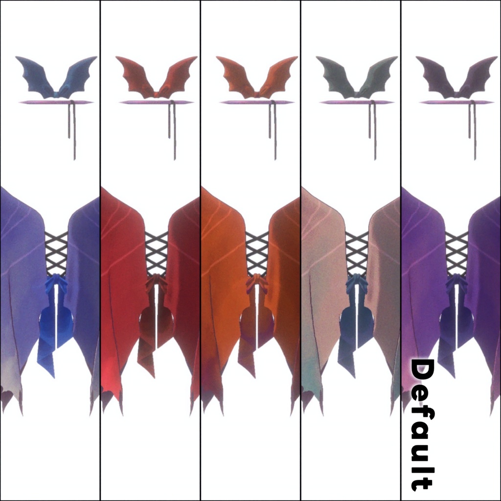 【3D】Noctilune Wing.【MA対応】