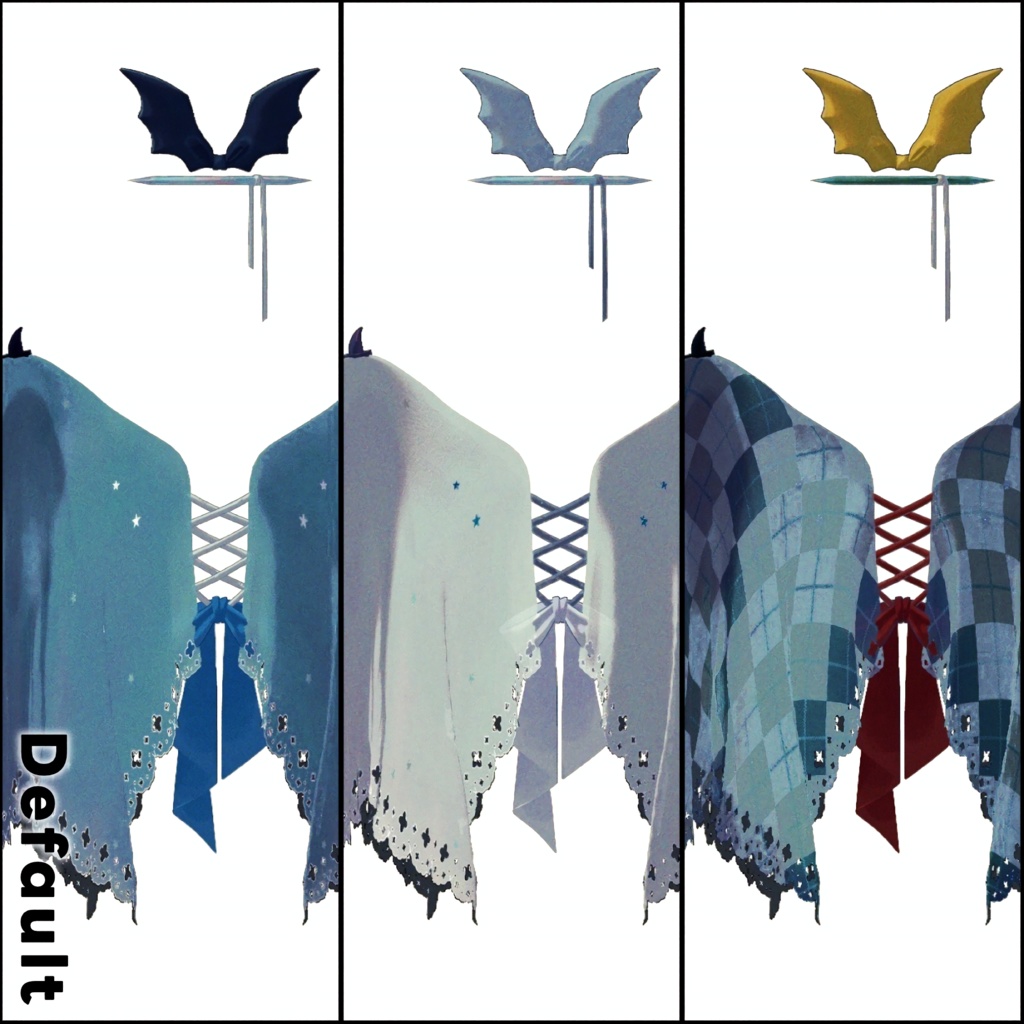 【3D】Noctilune Wing.【MA対応】(ChristmasTex追加)