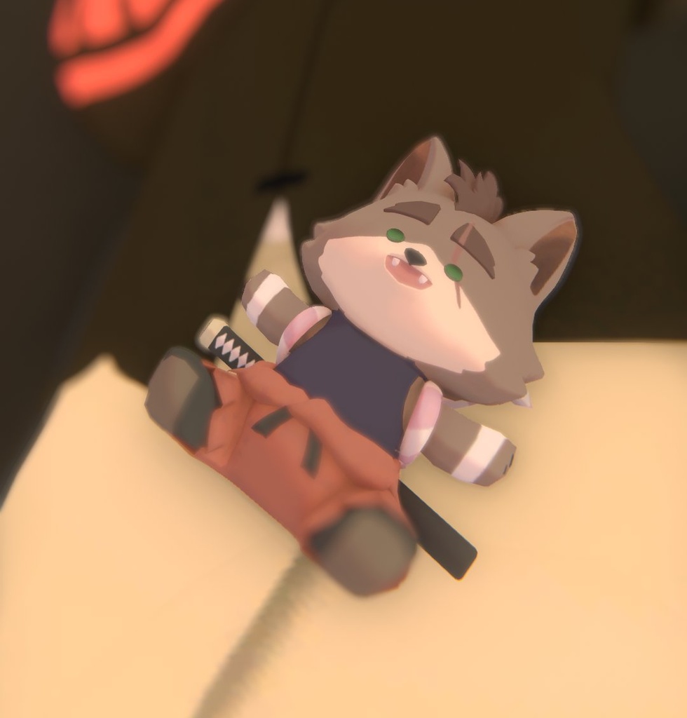 【VRChat想定】柴凛太郎ぬいぐるみ