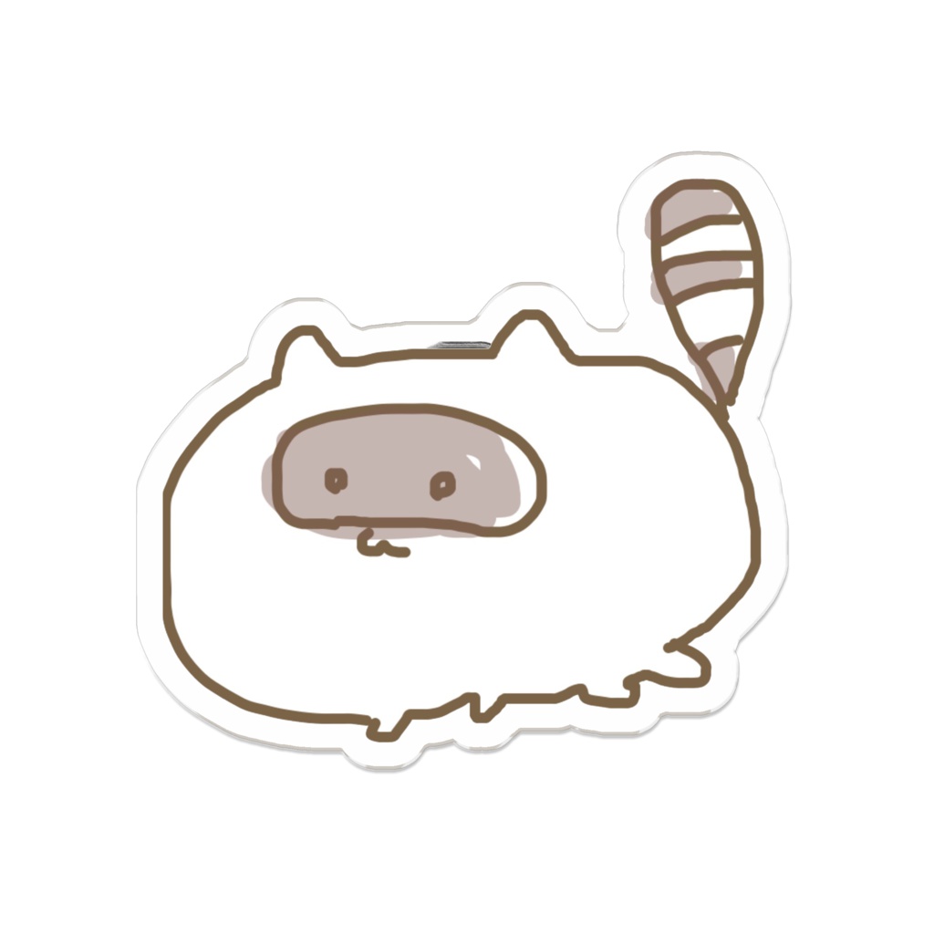 いちにちいちたぬきばっじ